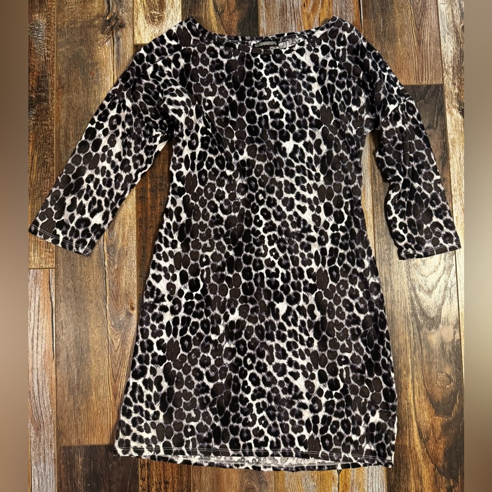 Mini dress (animal print)